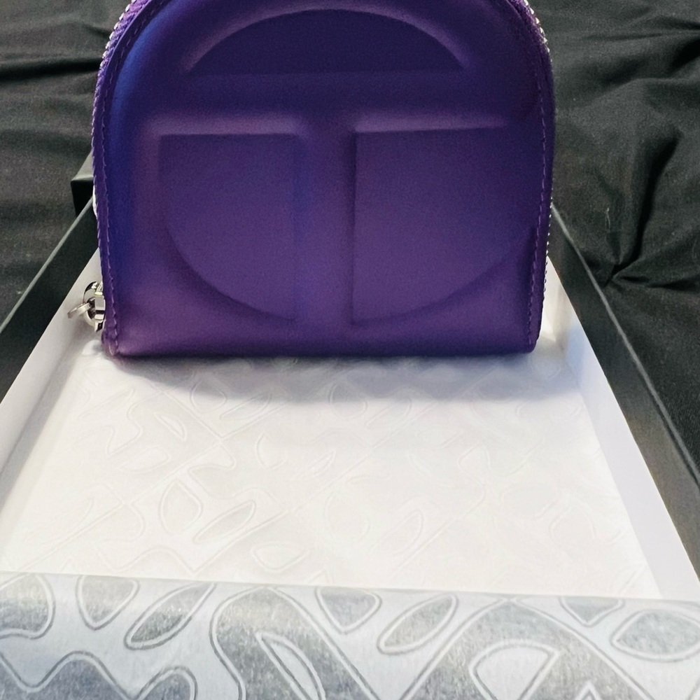 Telfar Wallet-Grape - Picture 3 of 8
